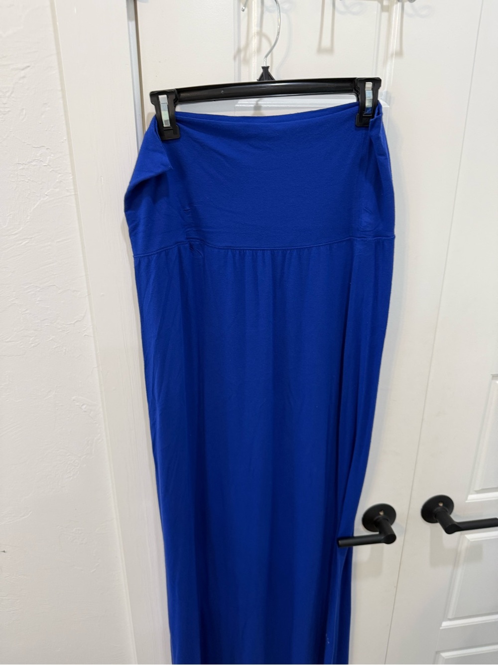 Willi Smith Royal Blue Maxi Skirt